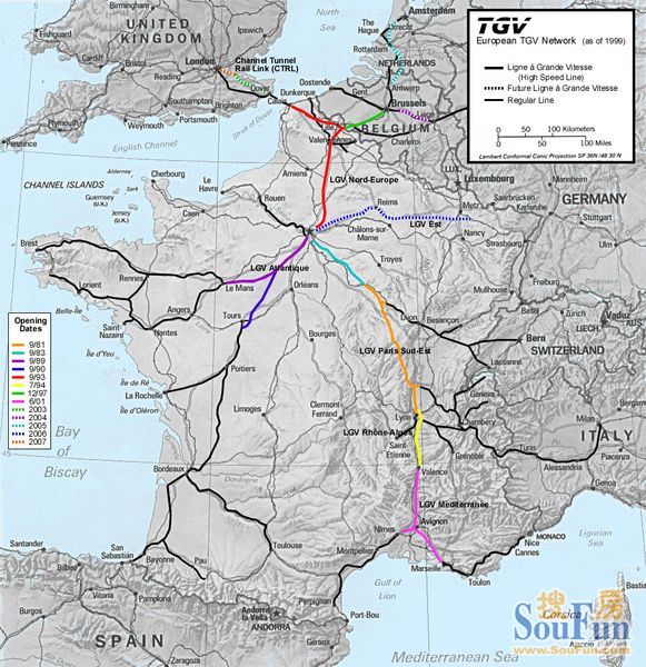 【国际案例 高铁美梦2】法国高速铁路tgv