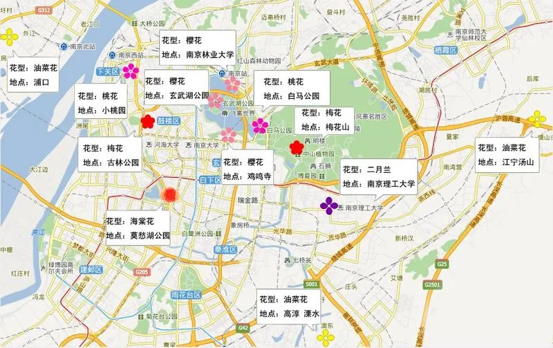 网罗南京12处赏花景点