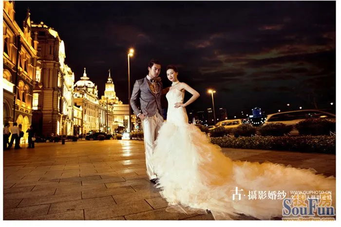 【上海古摄影婚纱照开团啦!】绝对心动的价格,享受2013年全球最美外