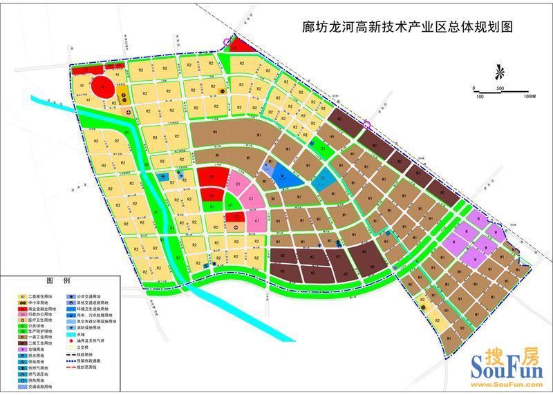 龙河地区项目规划图