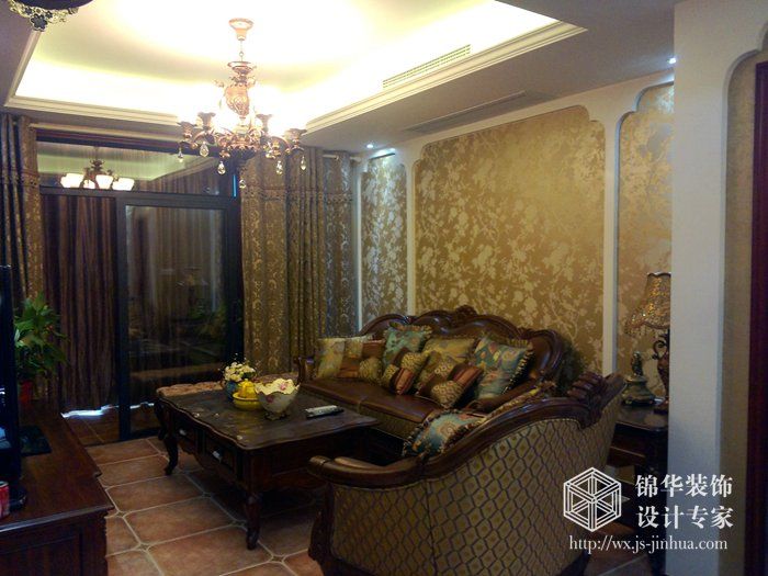 长江国际-简单的美式婚房装修