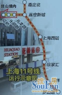 国内首条跨省市地铁，11号线昆山到上海地铁开通！3块钱半小时跨省集结！
