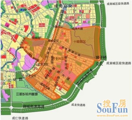 再加上锦江区政府即将搬迁到此,成都东村的规划建设,成都        绿地图片