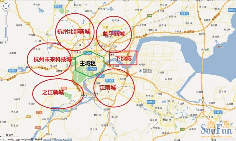 临安的消息:未来杭州定调一主城六副城