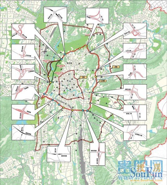 中天未来方舟已规划为贵阳市1.5环,2环内