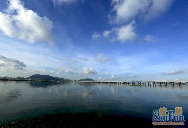 前海雄起,评选前海湾最佳海景段