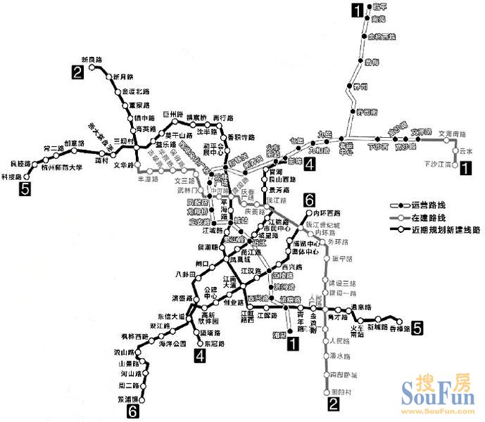 地铁5号线经萧山8站 沿线楼盘笑了