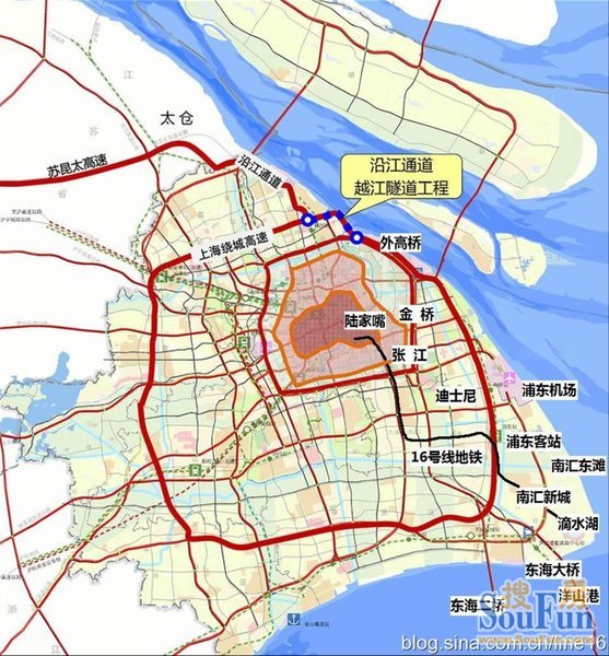 上海东站规划图解