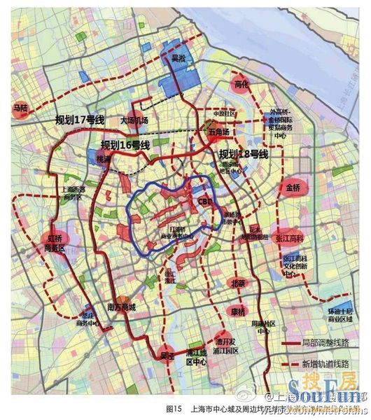 2040年上海轨道交通网络初步规划,奉贤连提都没有提