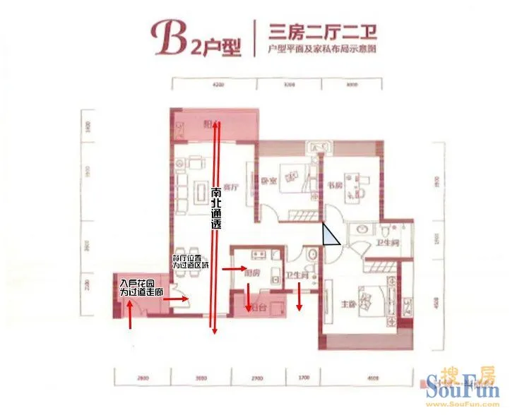 福安雅园—户型格局简易分析