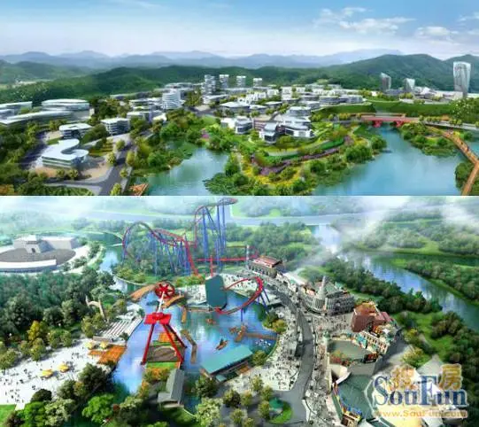 重庆华侨城在礼嘉 投资50亿 建欢乐谷和水公园