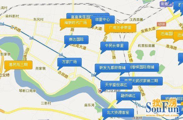 回复【楼市地图】大武汉区域解读--硚口片区揭