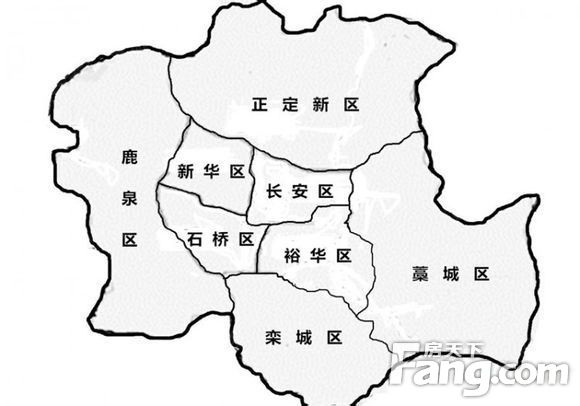 石家庄市行政区划调整:桥东区撤消了,新增藁城,鹿泉,栾城三区!