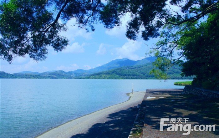 东湖水库美景,大族河山就在附近哦!