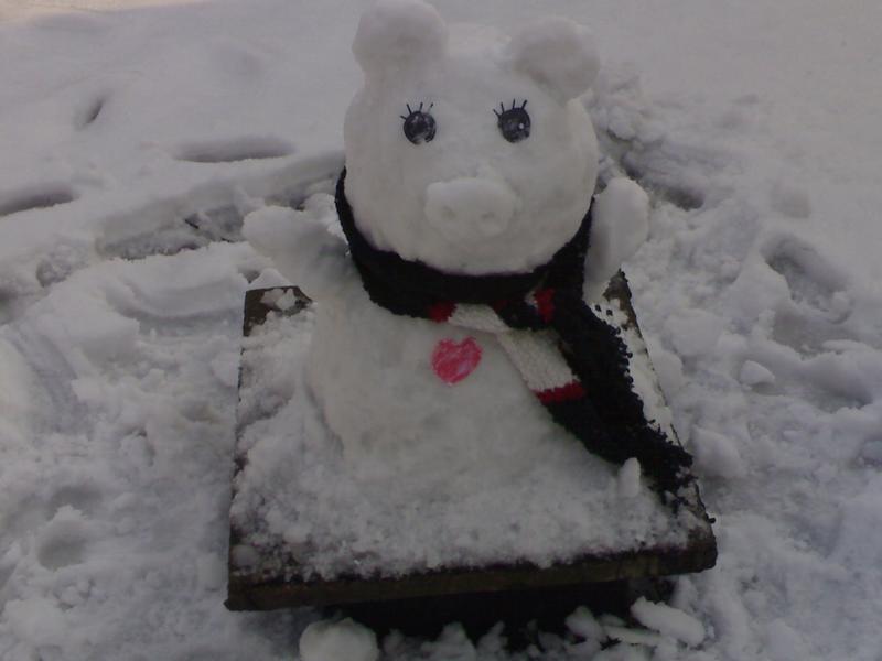 8月主题-雪人~妖怪!