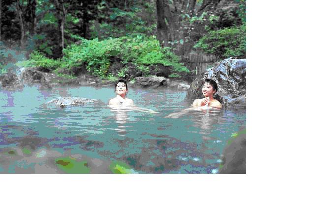 旅途中,无意中拍到"男女共浴"山中"野温泉"-重庆城市