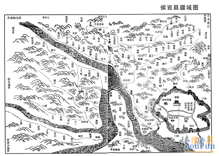 古今福州地图,看福州的历史变迁和发展(2)-华润