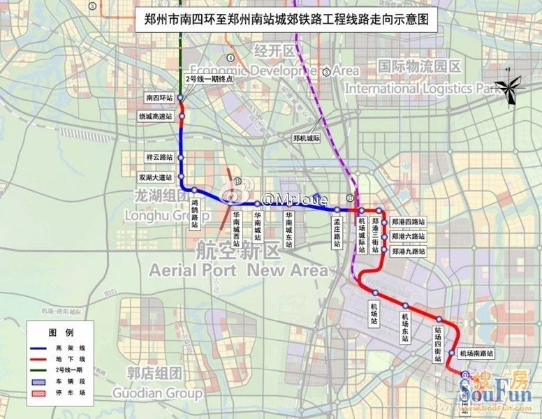 郑州14号线2期线路图图片