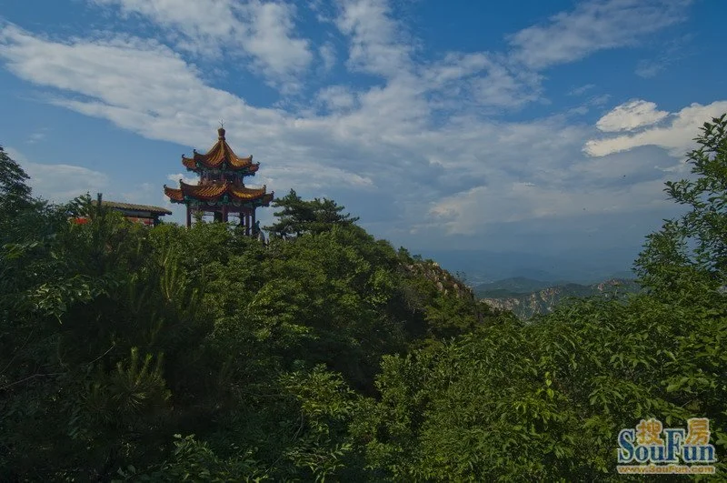 主題:盤山掛月峰遊記