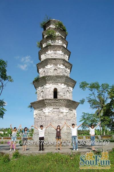 聚奎塔,不仅为研究海南古代建筑文明发展史和建筑艺术提供直接依据