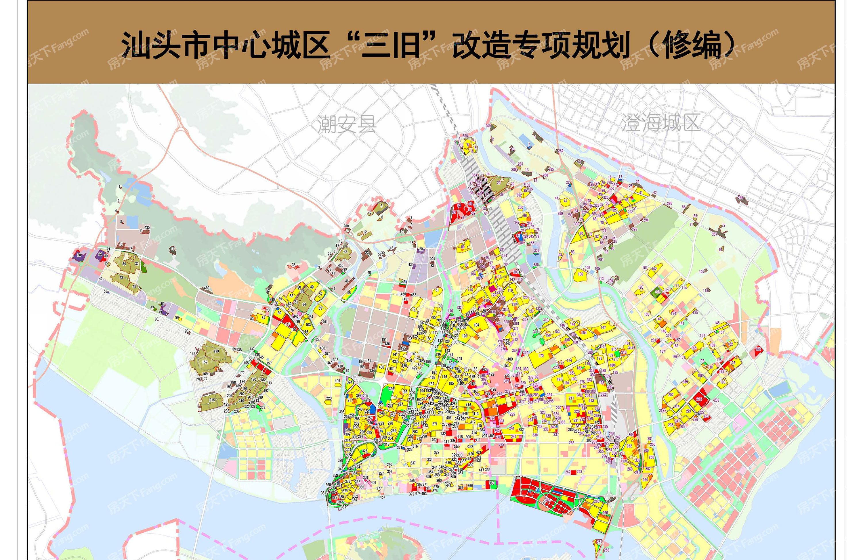 汕头城市规划图图片